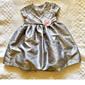 Toddler Girls 2T Grey Party Dress by Marmellata